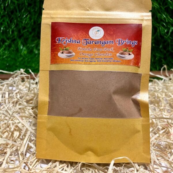 Krrisha Orange Chandan Face Pack (50gms)
