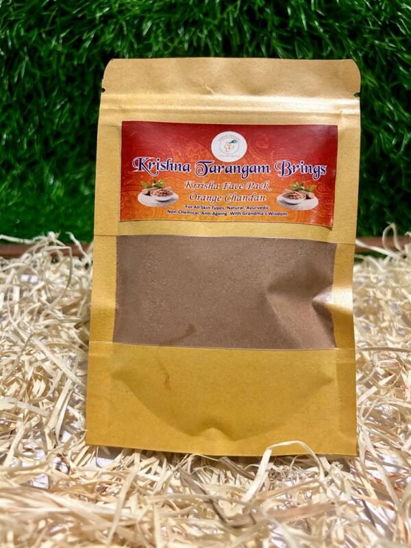 Krrisha Orange Chandan Face Pack (50gms)