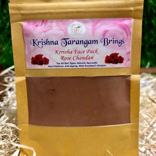 Krrisha Rose Chandan Face Pack(50 gms)