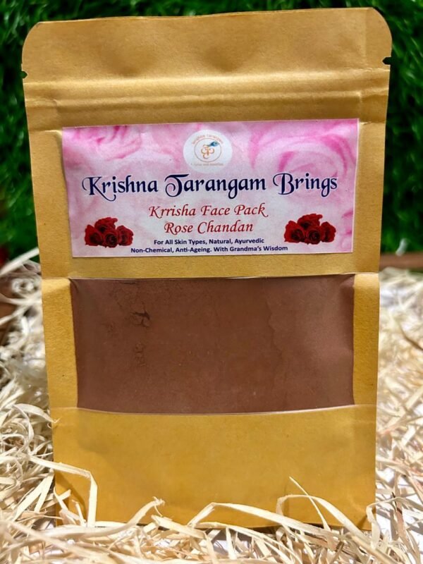Krrisha Rose Chandan Face Pack(50 gms)